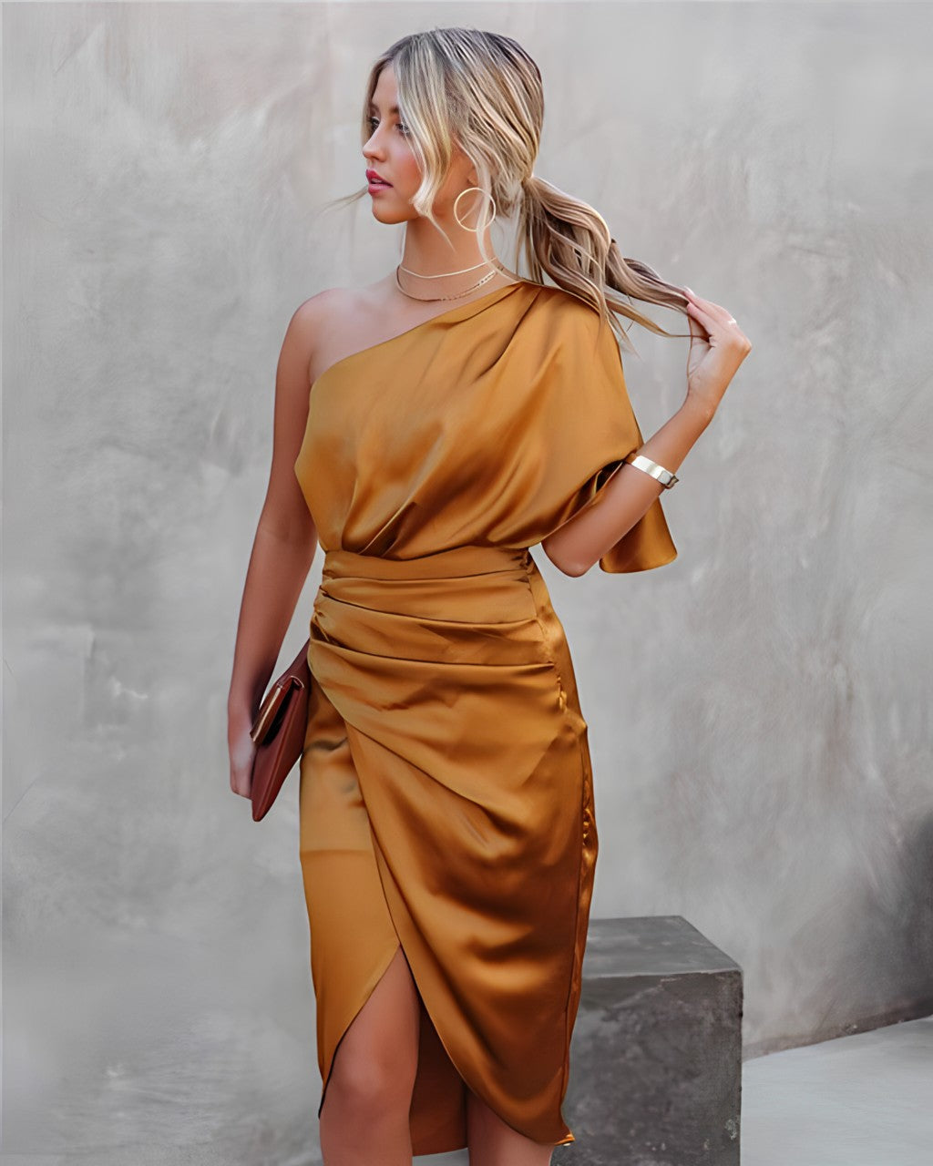 Women’s Modern Dress - Elegant Evening Dress, Stylish Outfit