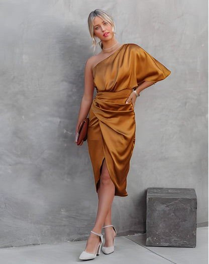Women’s Modern Dress - Elegant Evening Dress, Stylish Outfit