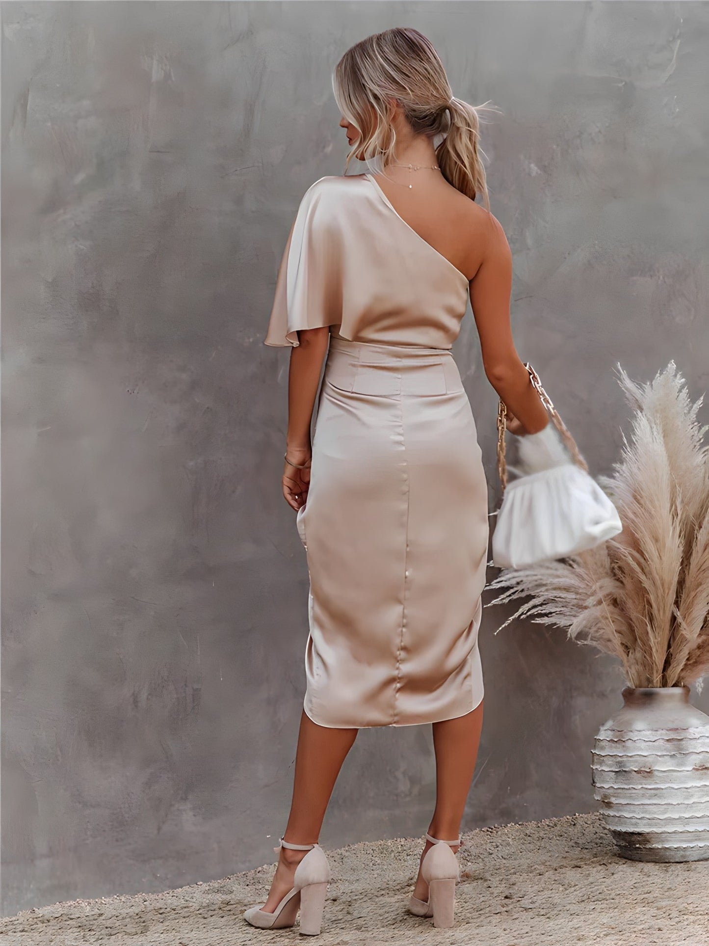 Women’s Modern Dress - Elegant Evening Dress, Stylish Outfit