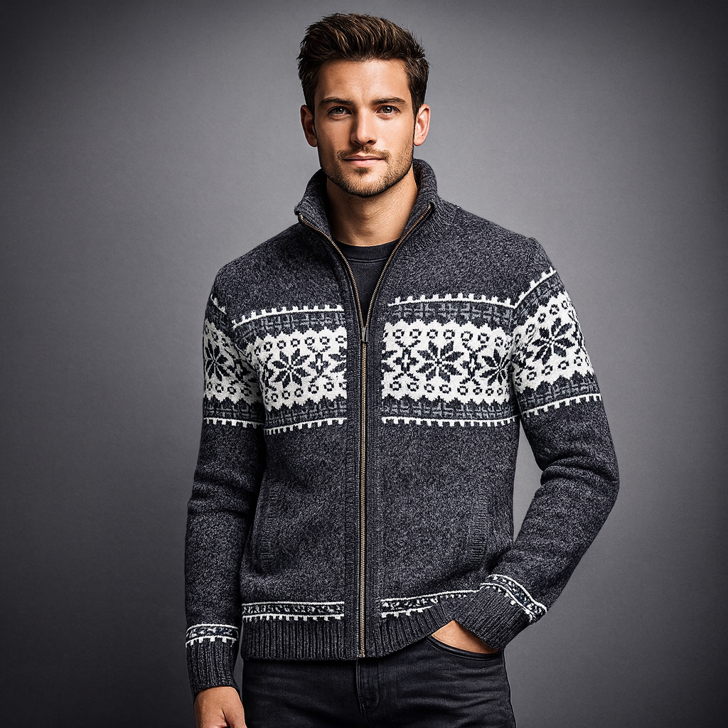 Jacket Men Regular Fit Zip-up Design with Fleece Lining Interior