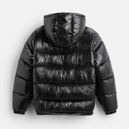 Puffer Jacket Men Padded Design with Side Pockets for Cooler Weather