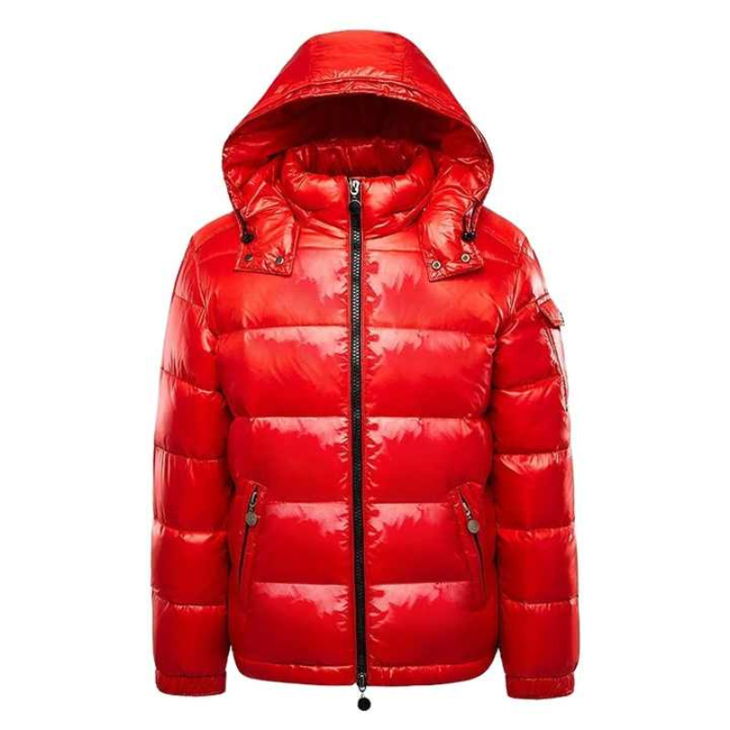 Puffer Jacket Men Warm Insulated Winter Construction Outerwear