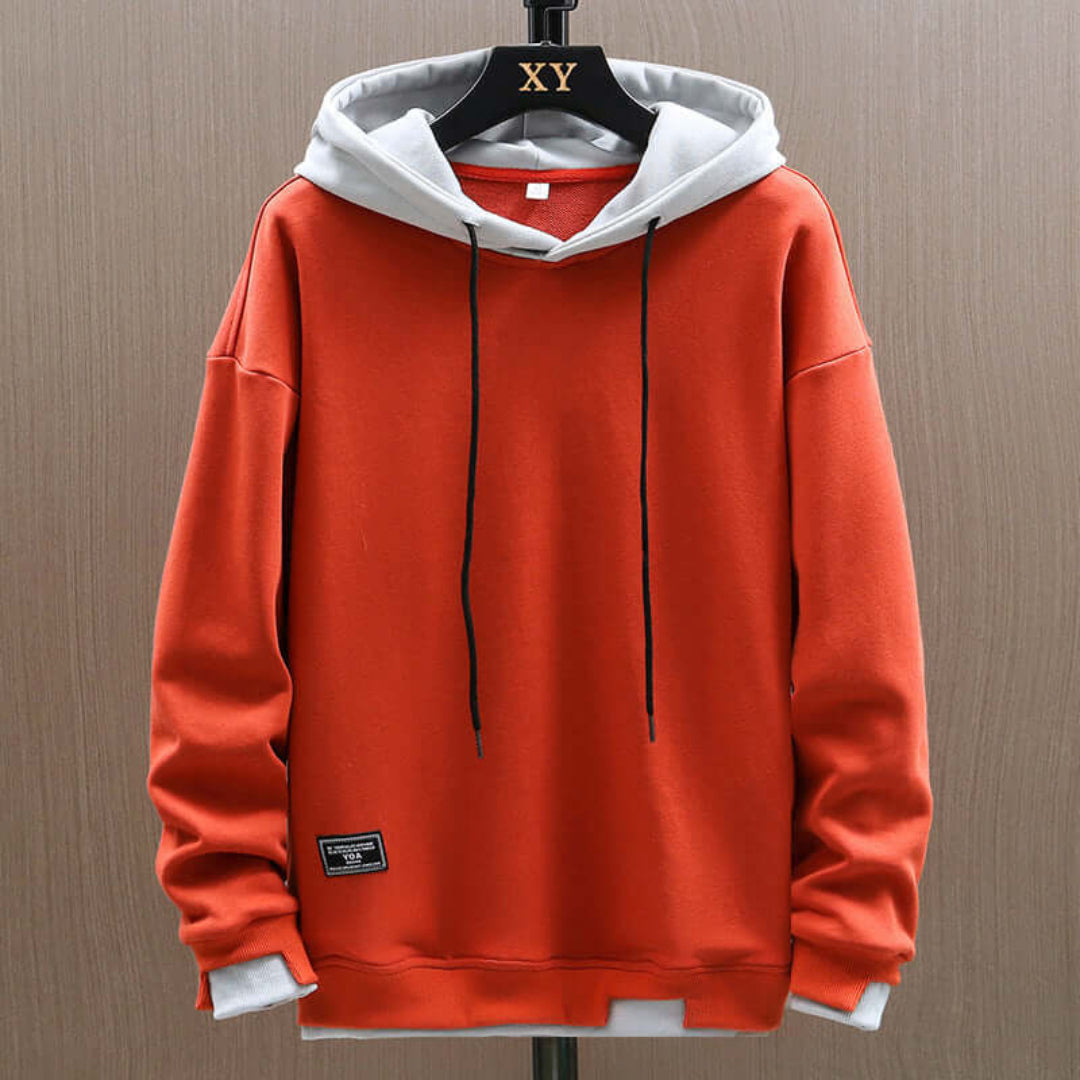 Hoodie Men Warm Long Sleeve Winter Casual Sweatshirt
