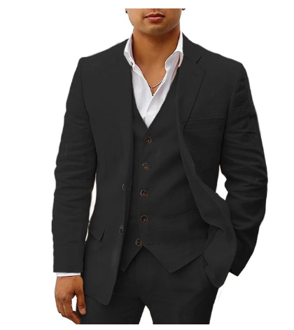 Suit Set Men Lightweight Summer Fit Breezy Style