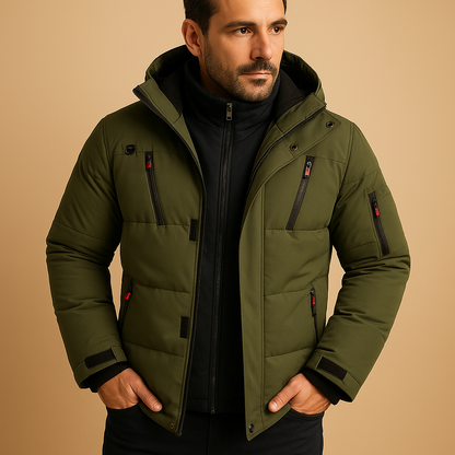 Winter Jacket Men Waterproof Design with Warm Lining