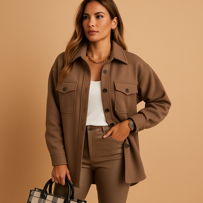 Jacket Women Windproof Waterproof Fitted Style