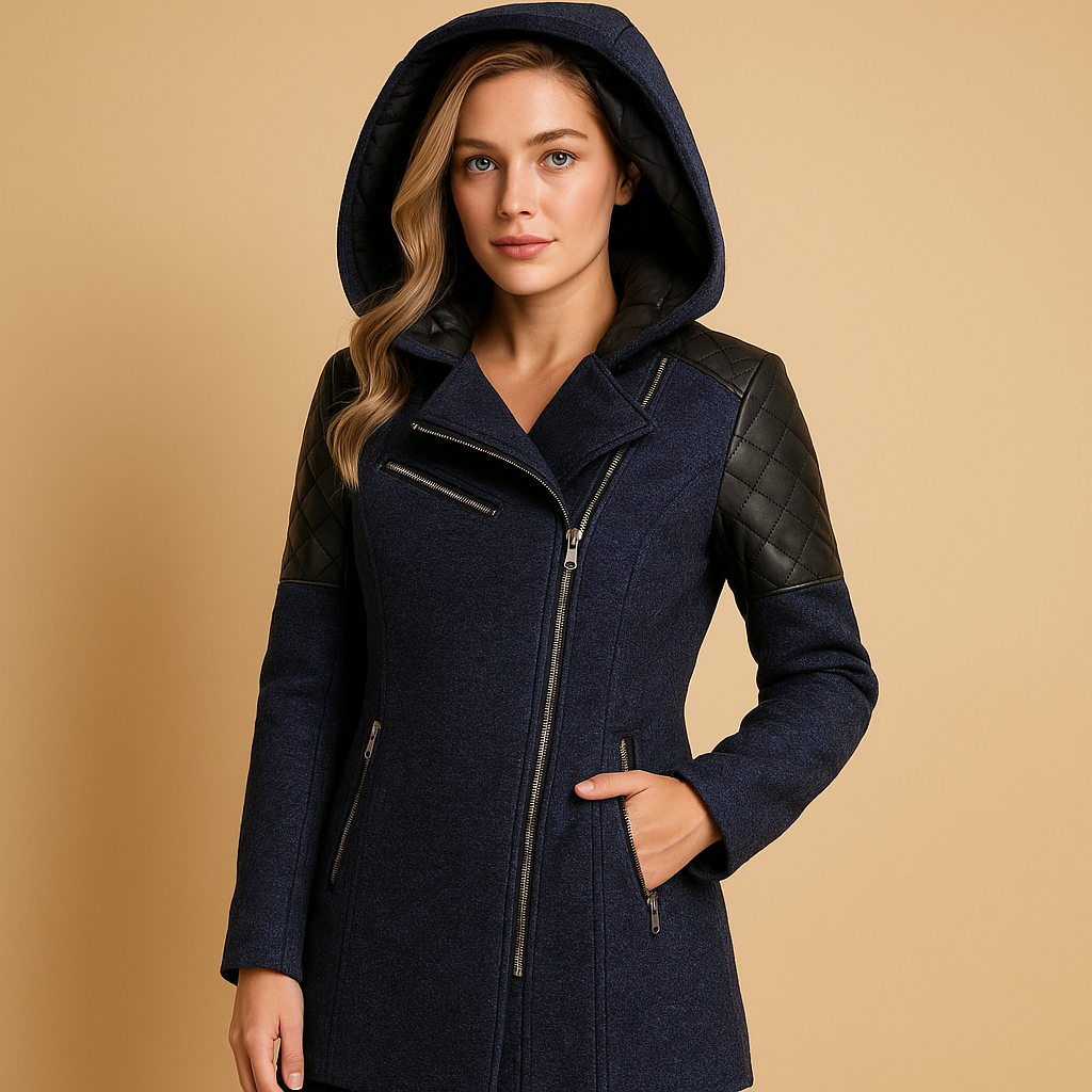 Winter Coat Women Long Hooded Insulated Full Length Construction