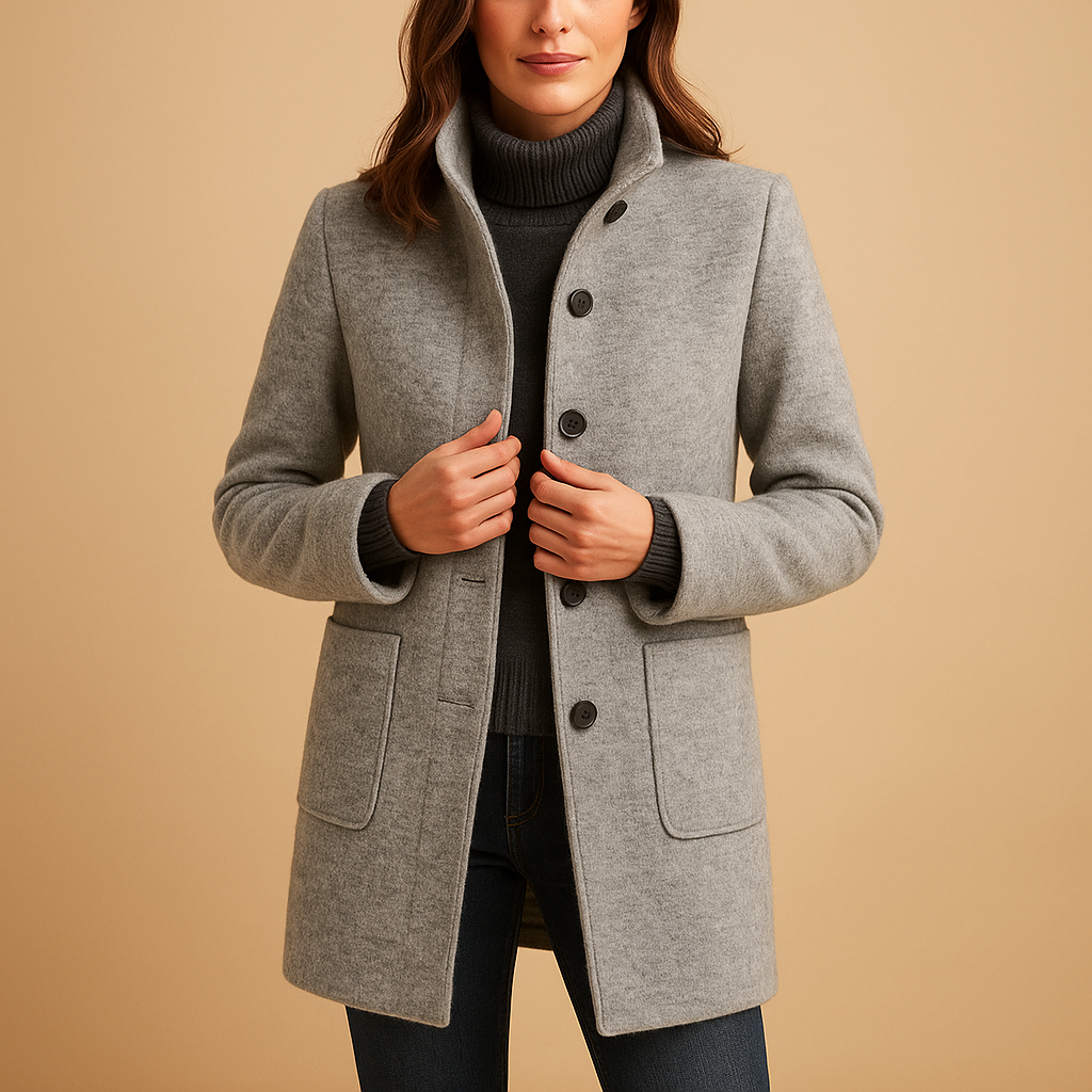 Winter Coat Women Soft Warm Relaxed Fit
