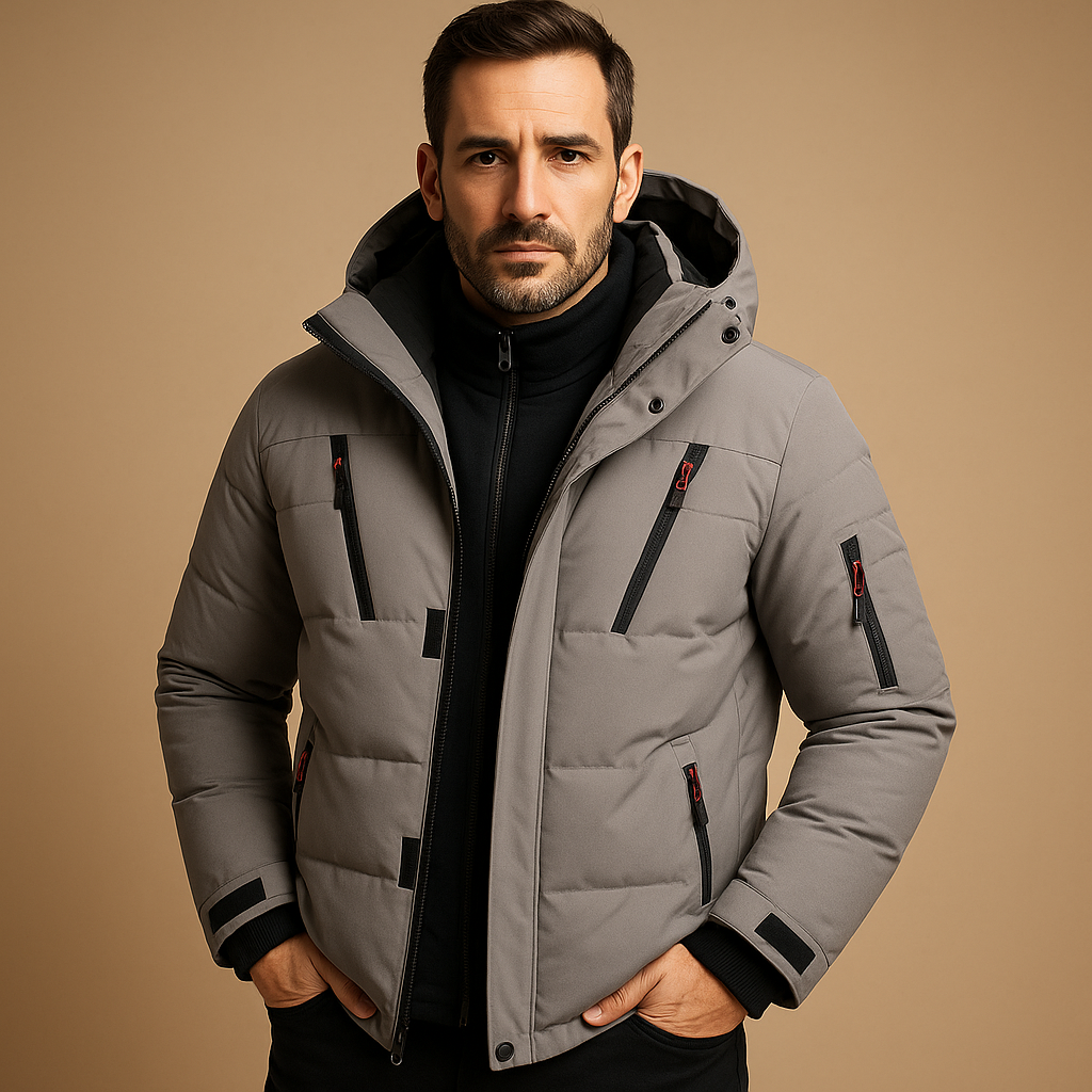 Winter Jacket Men Waterproof Design with Warm Lining