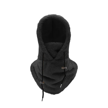Winter Face Mask Unisex Hooded Adjustable Fit for Cold Weather Use