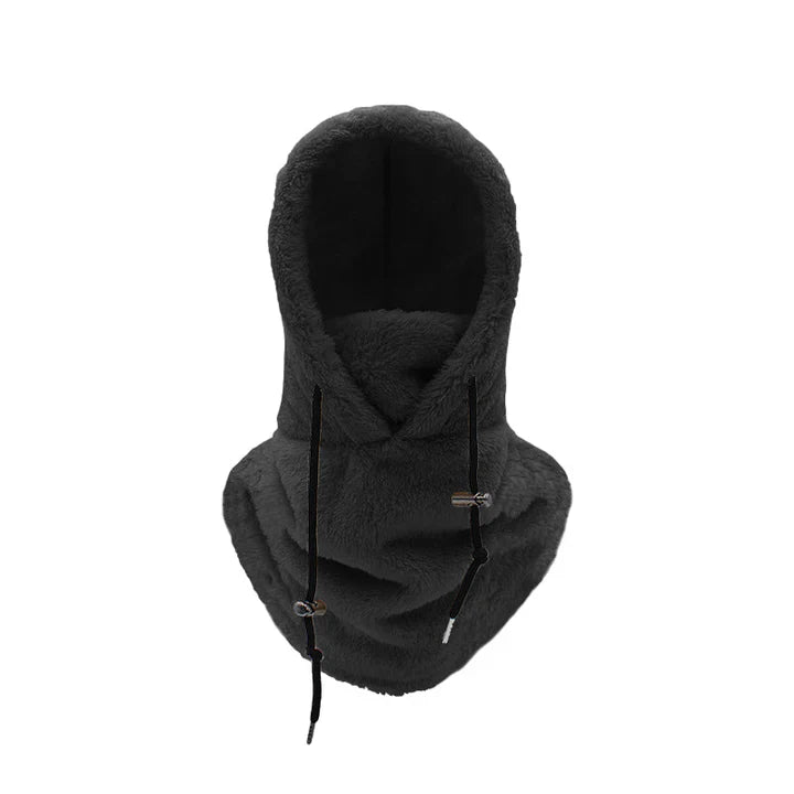Winter Face Mask Unisex Hooded Adjustable Fit for Cold Weather Use